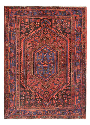 Perski dywan - Nomadyczny - Royal - 197 x 142 cm - czerwony