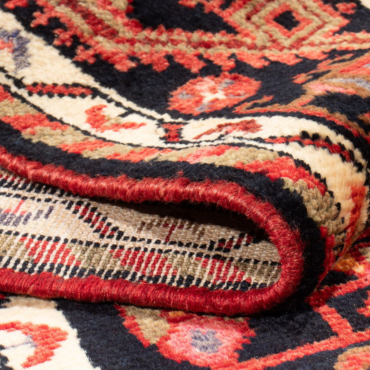 Perski dywan - Nomadyczny - Royal - 204 x 132 cm - ciemnoniebieski