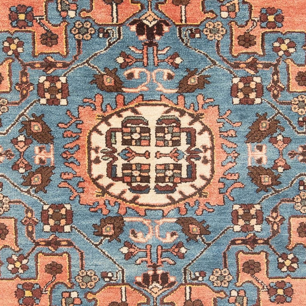 Perski dywan - Nomadyczny - Royal - 190 x 136 cm - pomarańczowy