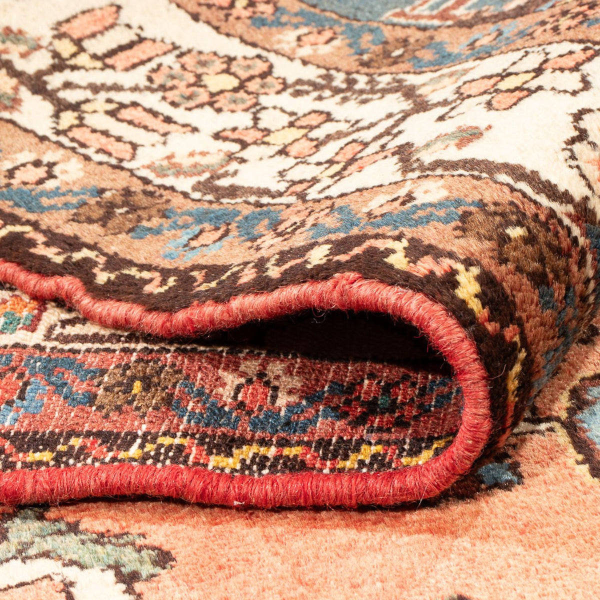 Perski dywan - Nomadyczny - Royal - 190 x 136 cm - pomarańczowy