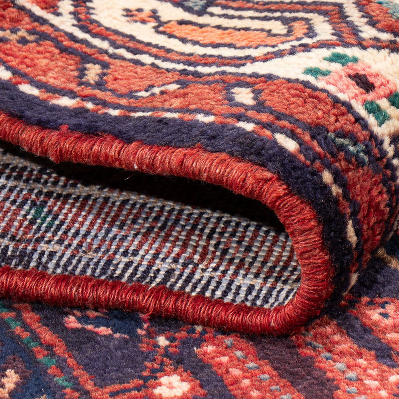 Biegacz Perski dywan - Nomadyczny - 233 x 112 cm - ciemnoniebieski