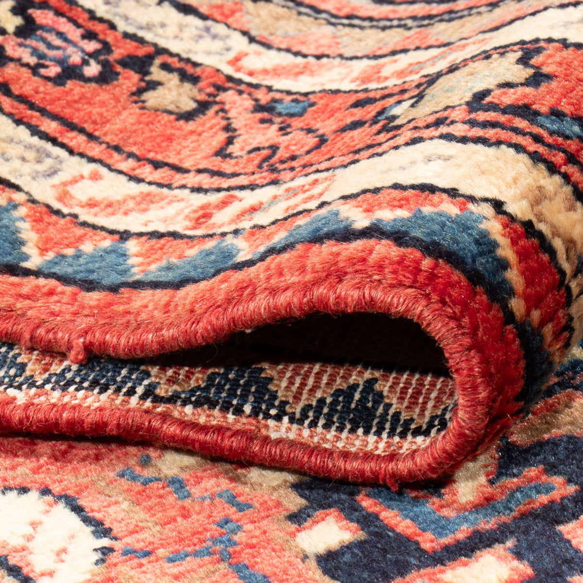 Perski dywan - Nomadyczny - Royal - 201 x 119 cm - ciemnoniebieski