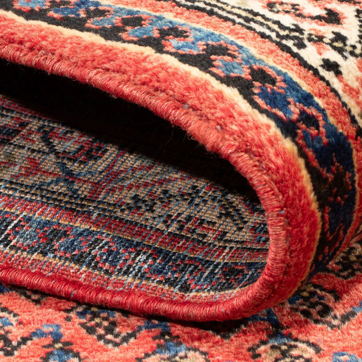 Perski dywan - Nomadyczny - Royal - 202 x 130 cm - czerwony