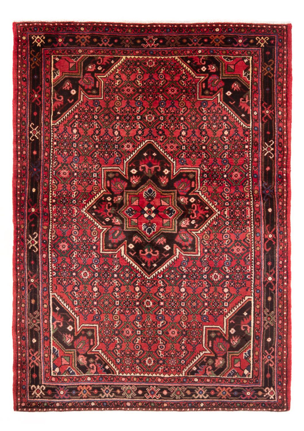 Perski dywan - Nomadyczny - Royal - 225 x 156 cm - czerwony