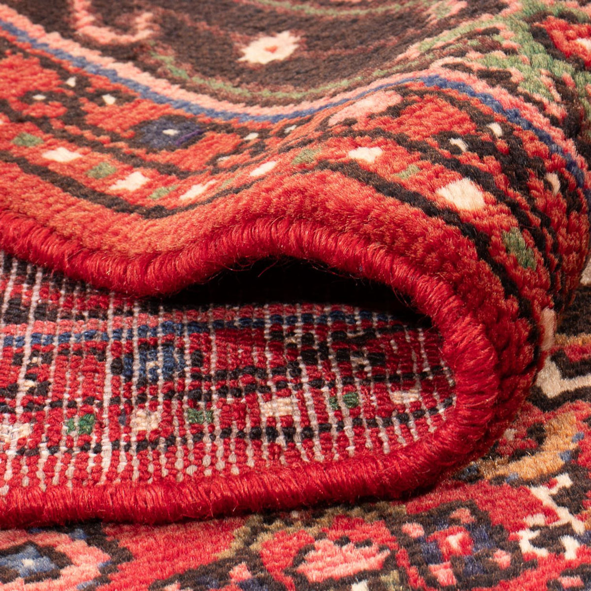 Perski dywan - Nomadyczny - Royal - 225 x 156 cm - czerwony