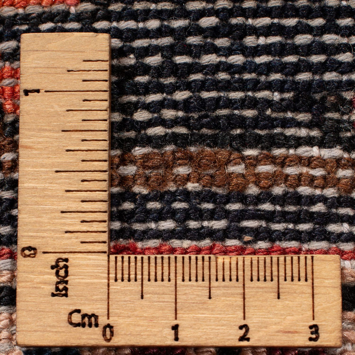 Biegacz Perski dywan - Nomadyczny - 235 x 123 cm - ciemnoniebieski