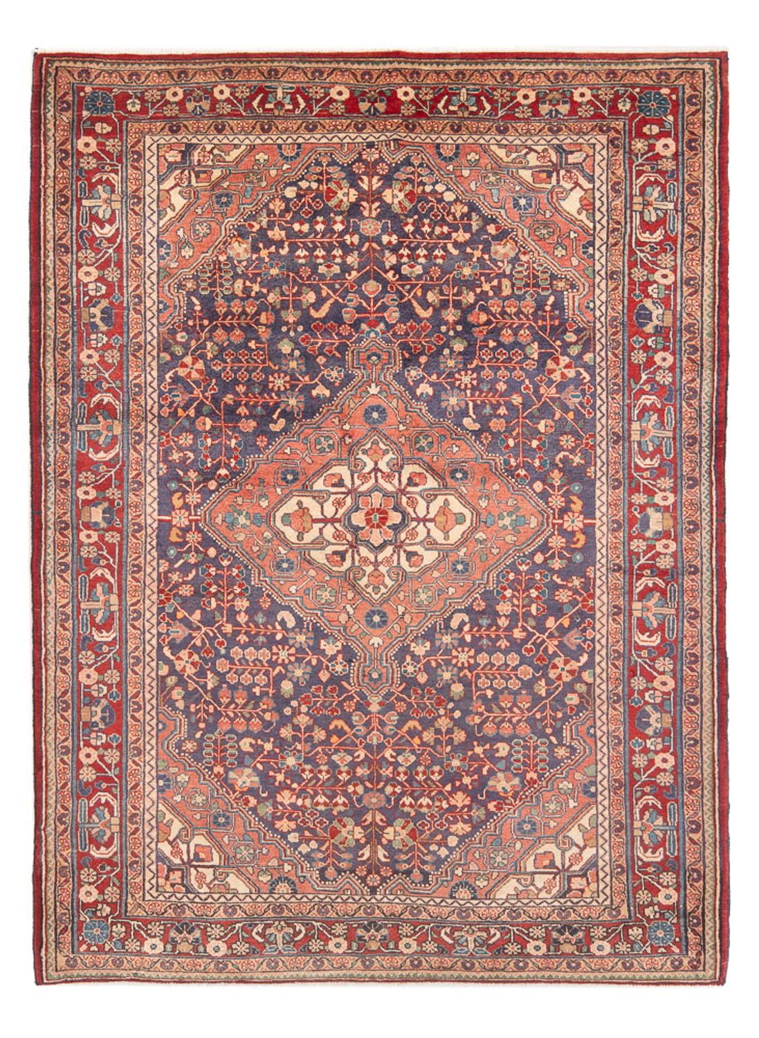 Perski dywan - Nomadyczny - Royal - 207 x 138 cm - niebieski