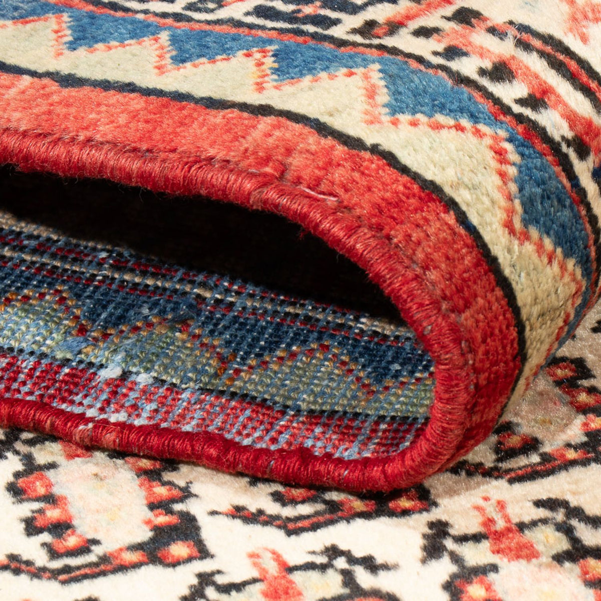 Perski dywan - Nomadyczny - Royal - 216 x 125 cm - czerwony