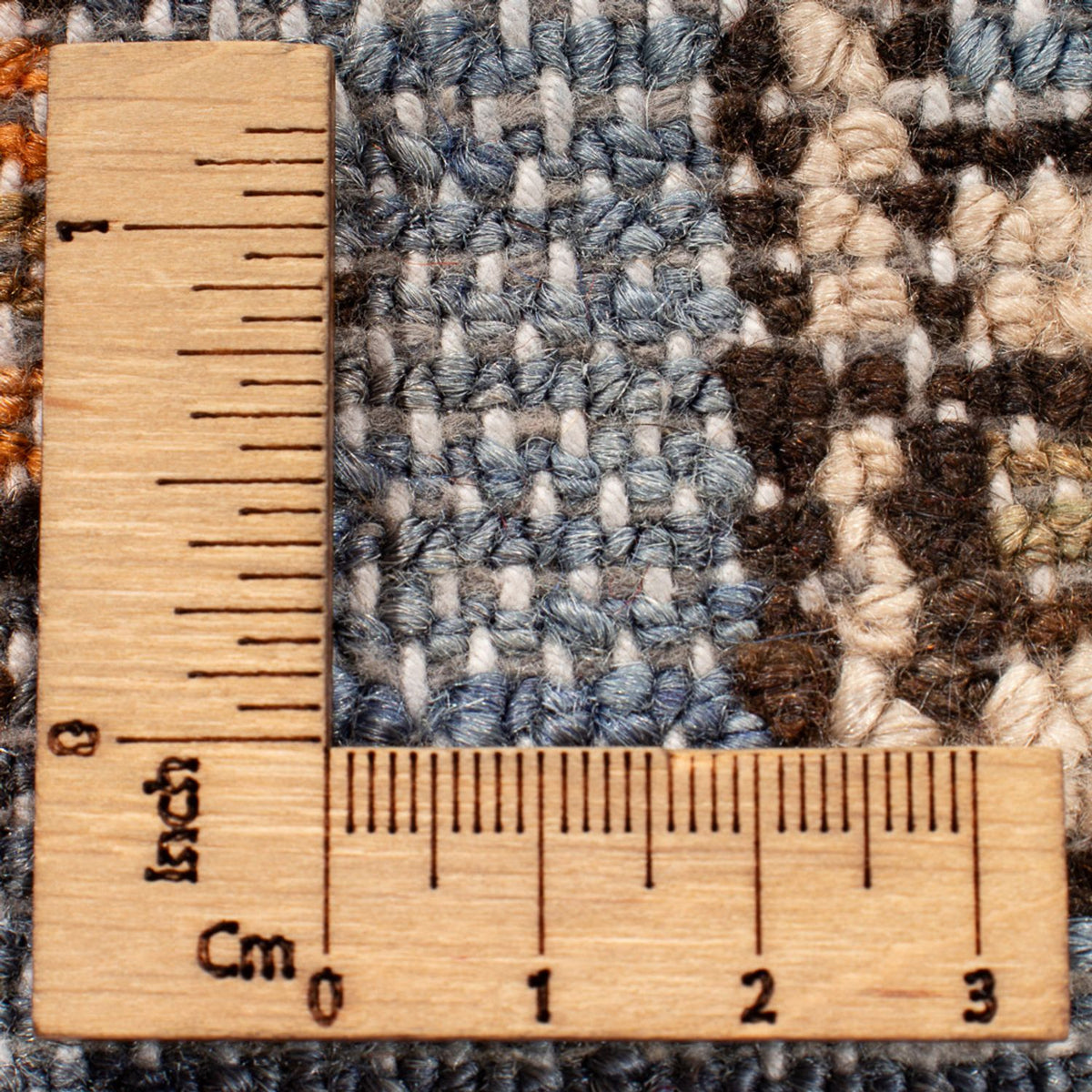 Perski dywan - Nomadyczny - 203 x 125 cm - ciemnoniebieski