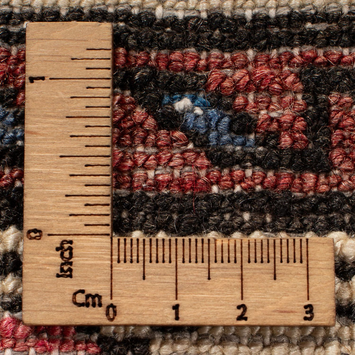 Perski dywan - Nomadyczny - 194 x 136 cm - czerwony