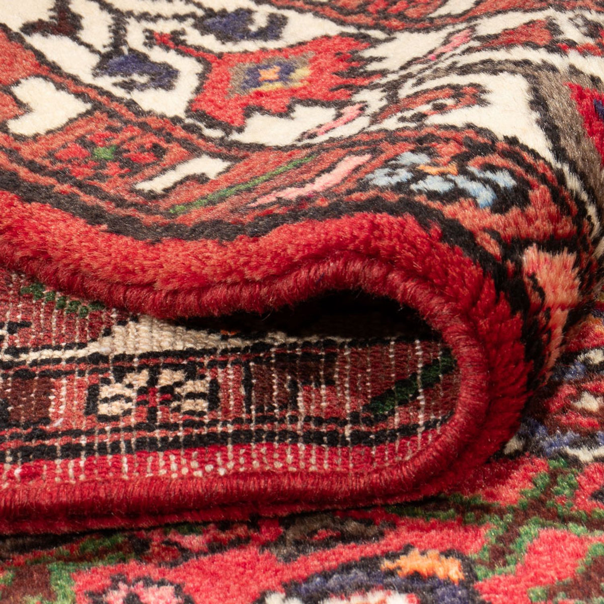 Perski dywan - Nomadyczny - 228 x 140 cm - czerwony