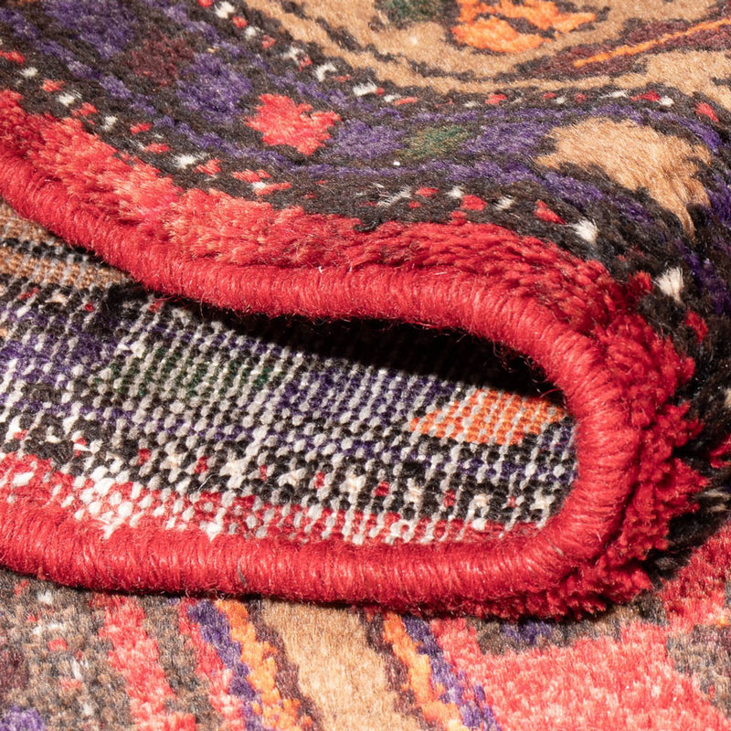 Perski dywan - Nomadyczny - 214 x 130 cm - czerwony