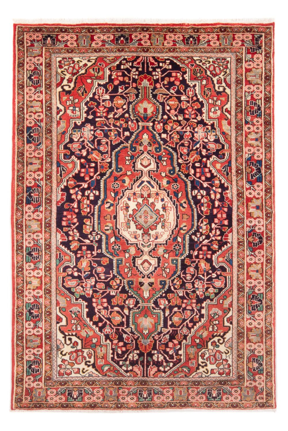 Perski dywan - Nomadyczny - 210 x 132 cm - ciemnoniebieski