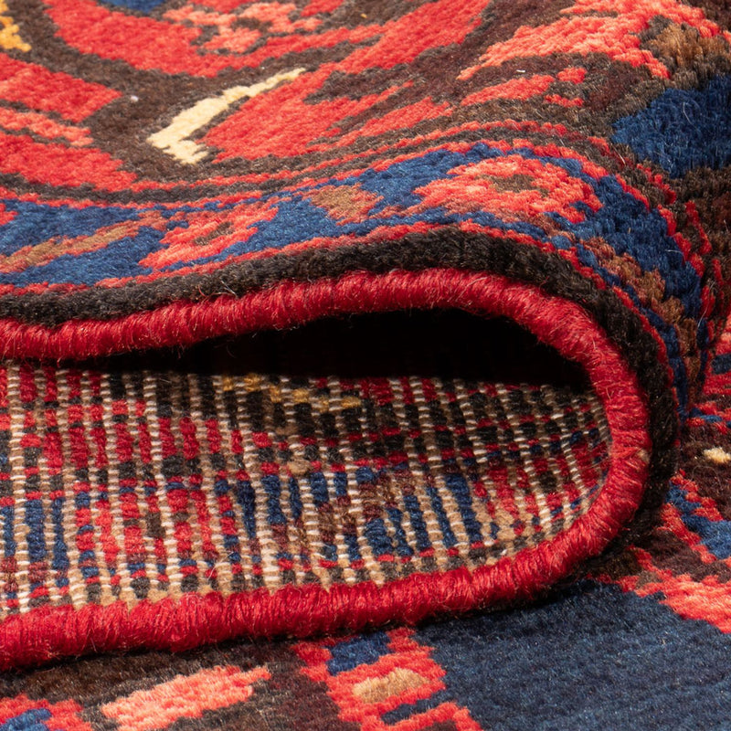 Perski dywan - Nomadyczny - 211 x 140 cm - ciemnoniebieski