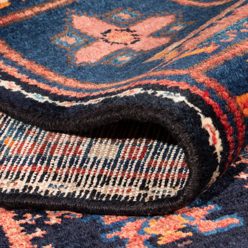 Perski dywan - Nomadyczny - 212 x 146 cm - ciemnoniebieski