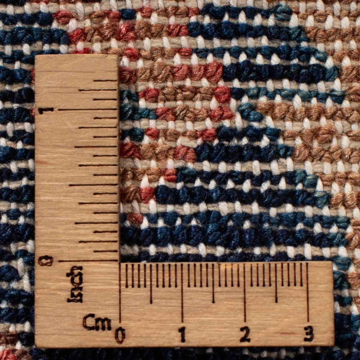 Perski dywan - Nomadyczny - 212 x 146 cm - ciemnoniebieski