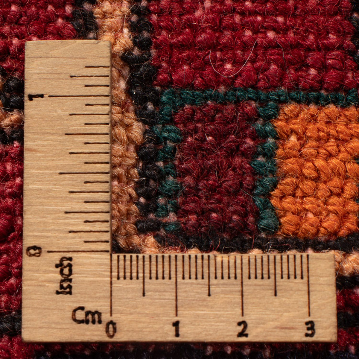 Perski dywan - Nomadyczny - 237 x 152 cm - jasna czerwień