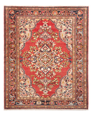 Perski dywan - Nomadyczny - 210 x 165 cm - czerwony