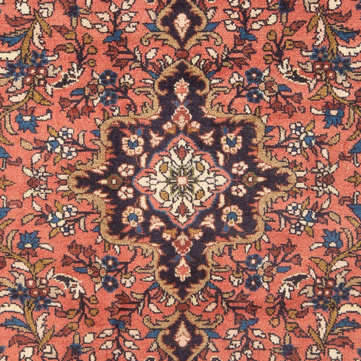 Perski dywan - Nomadyczny - 205 x 132 cm - czerwony