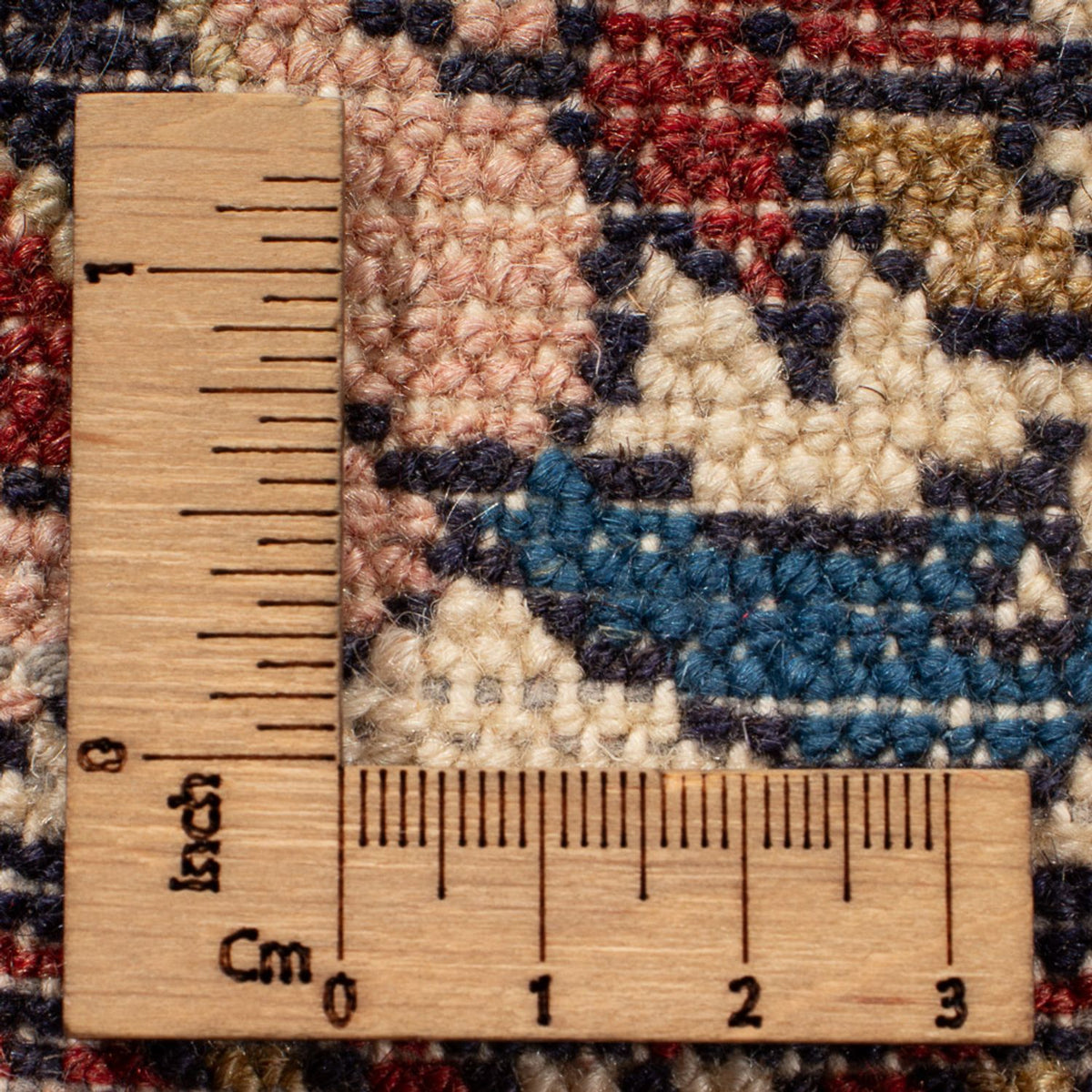 Perski dywan - Nomadyczny - 205 x 132 cm - czerwony