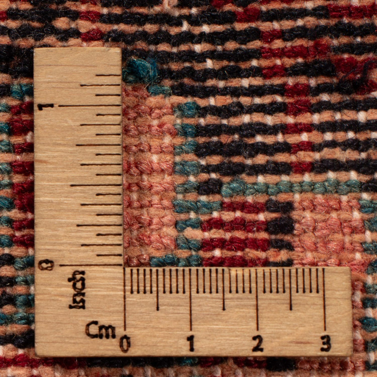 Perski dywan - Nomadyczny - 213 x 166 cm - czerwony