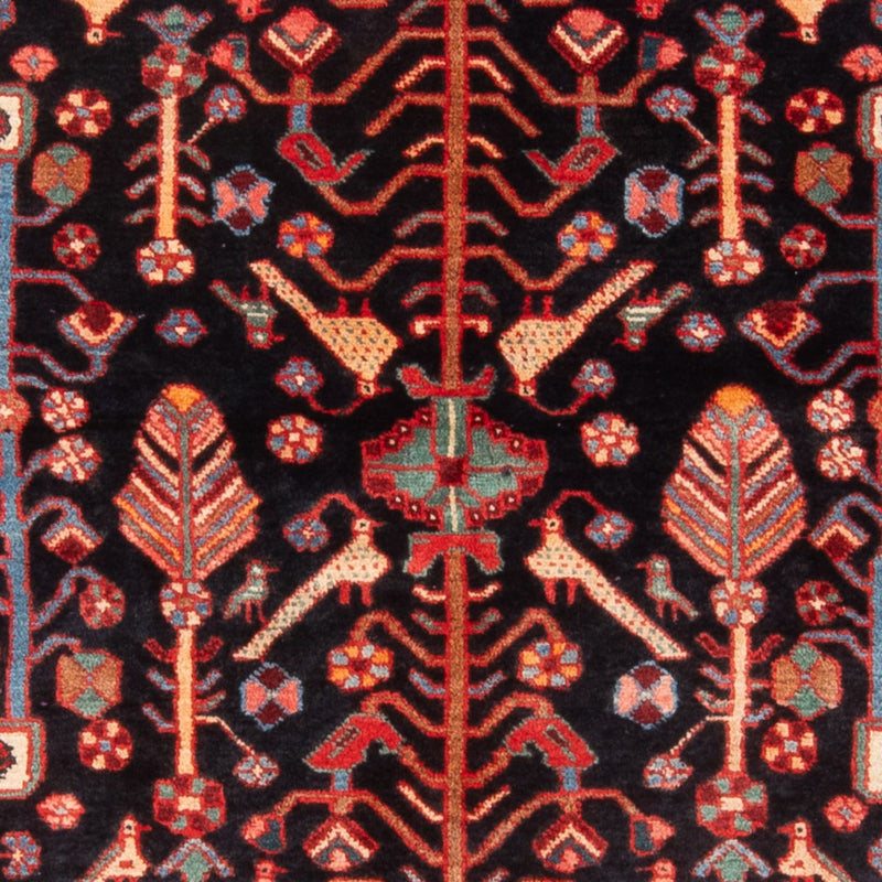 Perski dywan - Nomadyczny - 205 x 140 cm - ciemnoniebieski