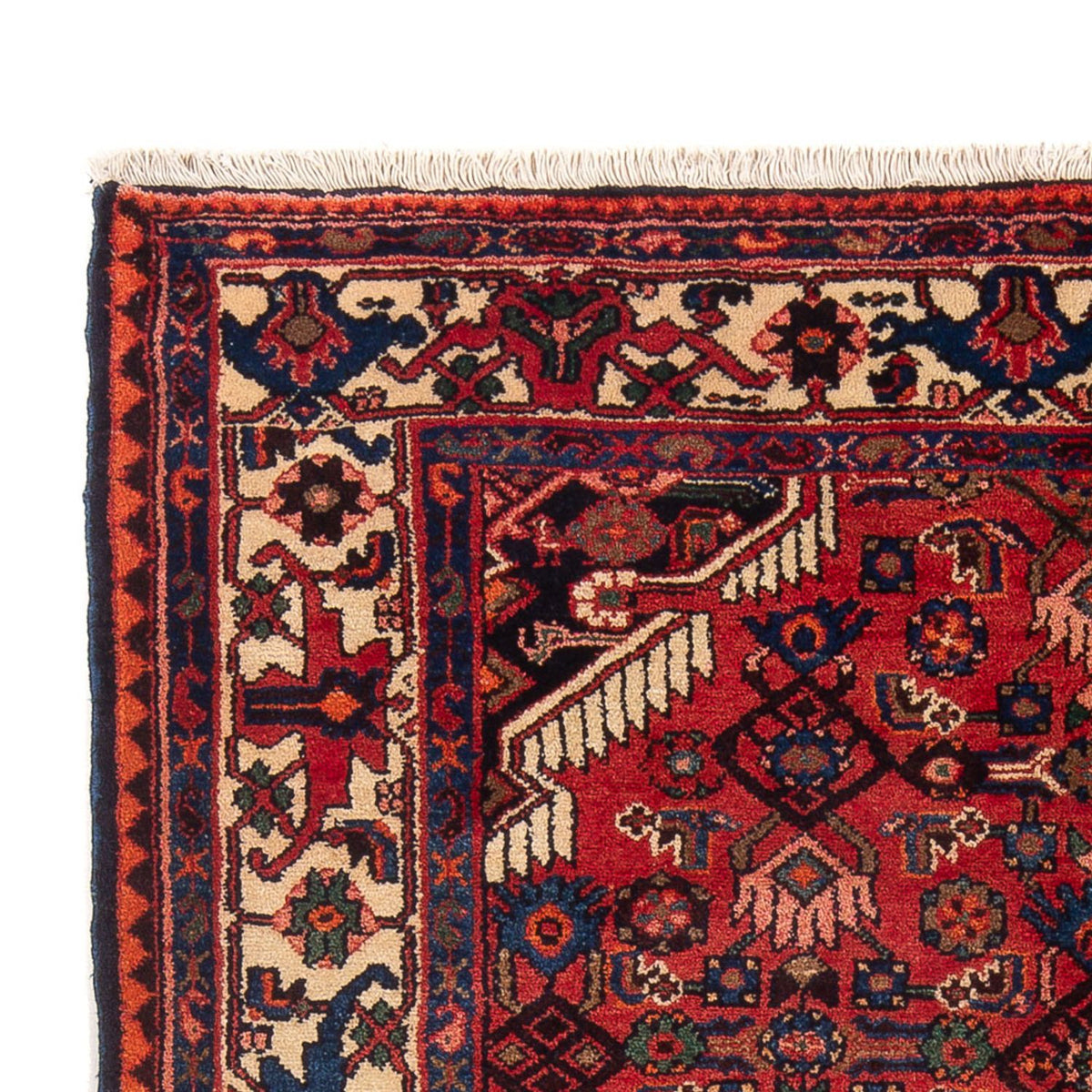 Perski dywan - Nomadyczny - 212 x 133 cm - czerwony