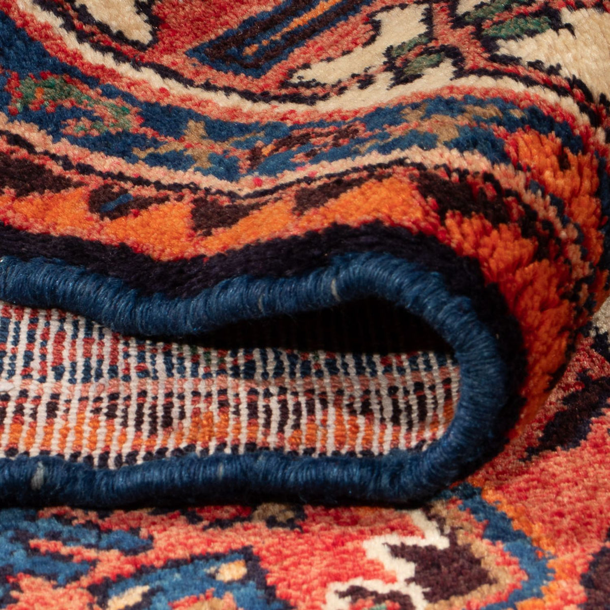 Perski dywan - Nomadyczny - 212 x 133 cm - czerwony