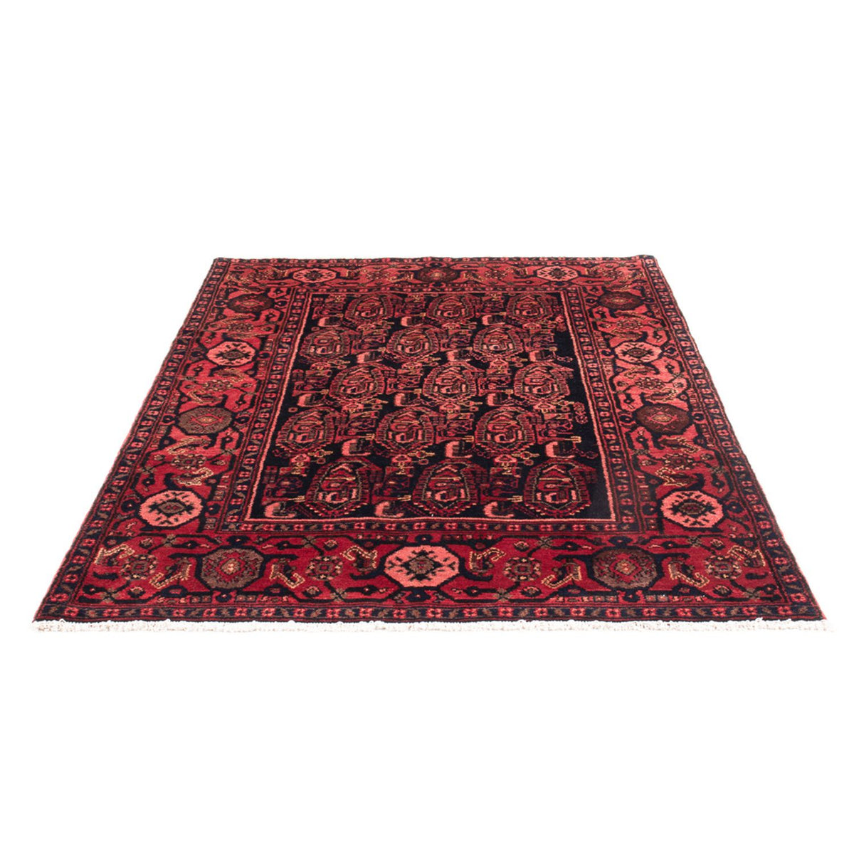 Perski dywan - Nomadyczny - 201 x 132 cm - ciemnoniebieski