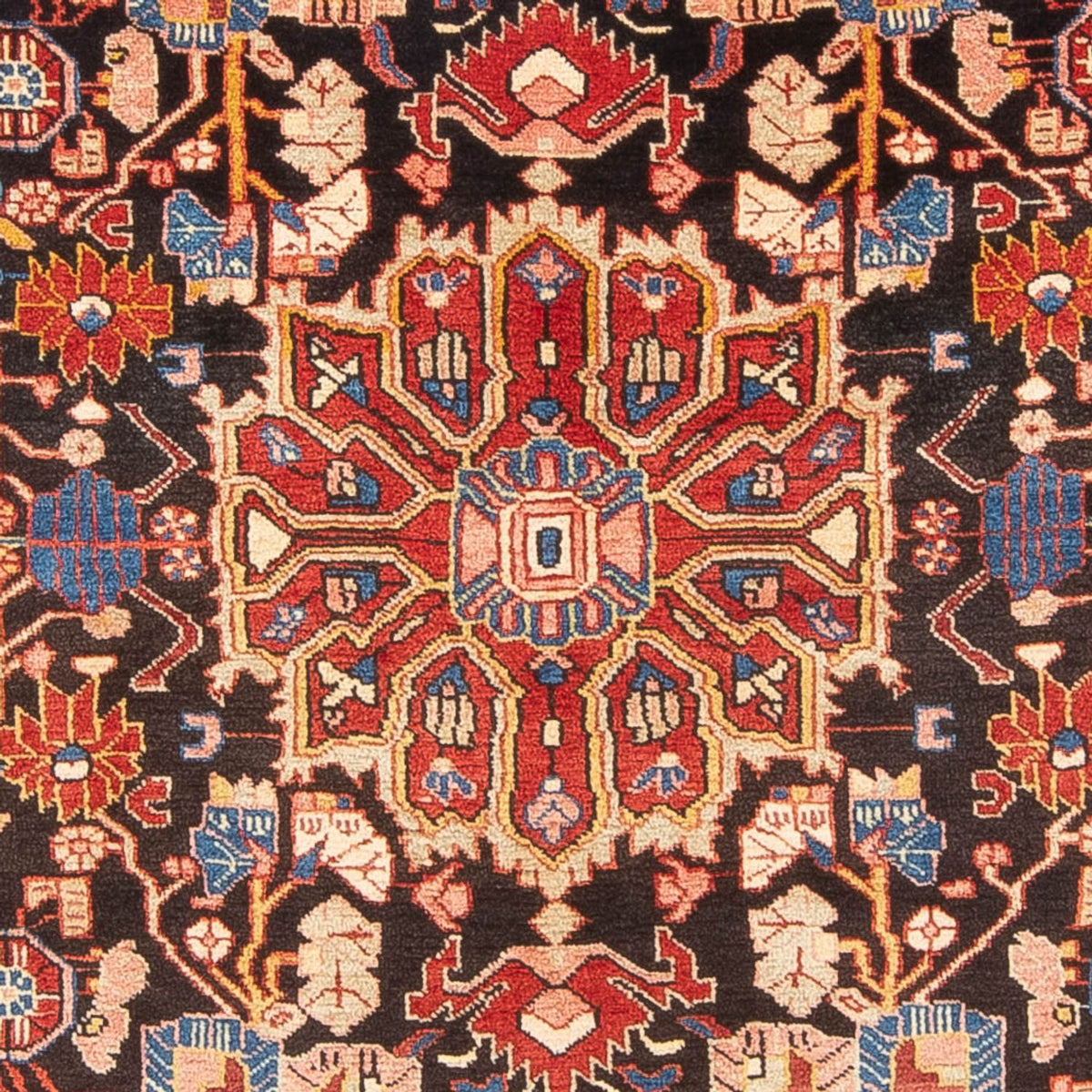 Perski dywan - Nomadyczny - 237 x 155 cm - ciemnoniebieski