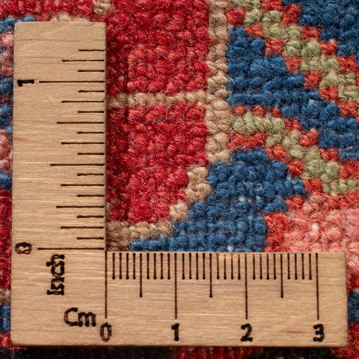 Perski dywan - Nomadyczny - 242 x 155 cm - jasna czerwień