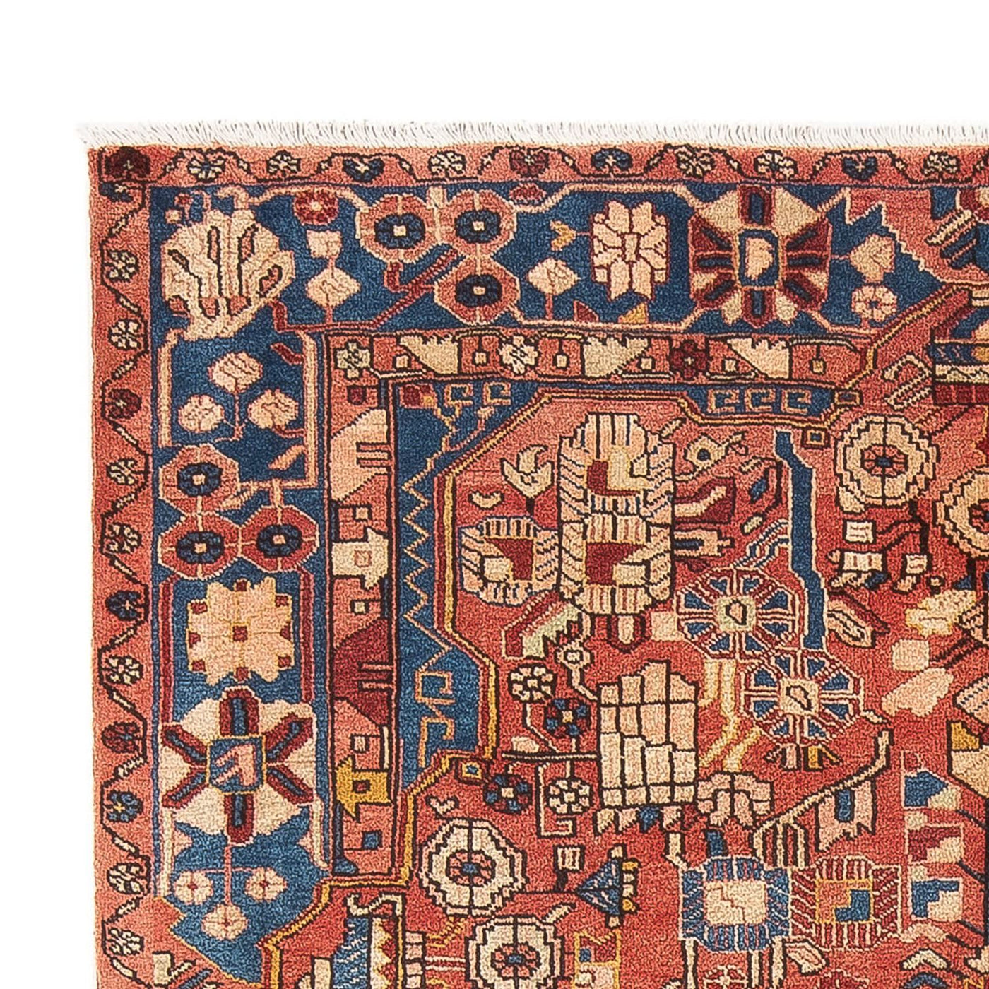 Perski dywan - Nomadyczny - 220 x 157 cm - jasna czerwień