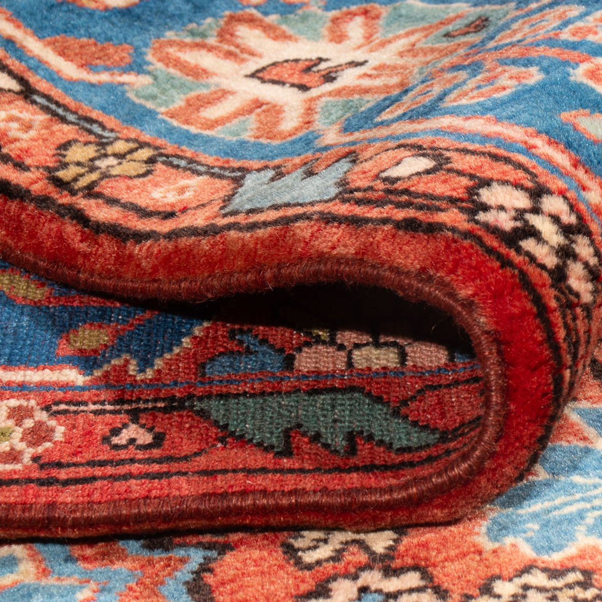 Perski dywan - Nomadyczny - 242 x 157 cm - jasna czerwień