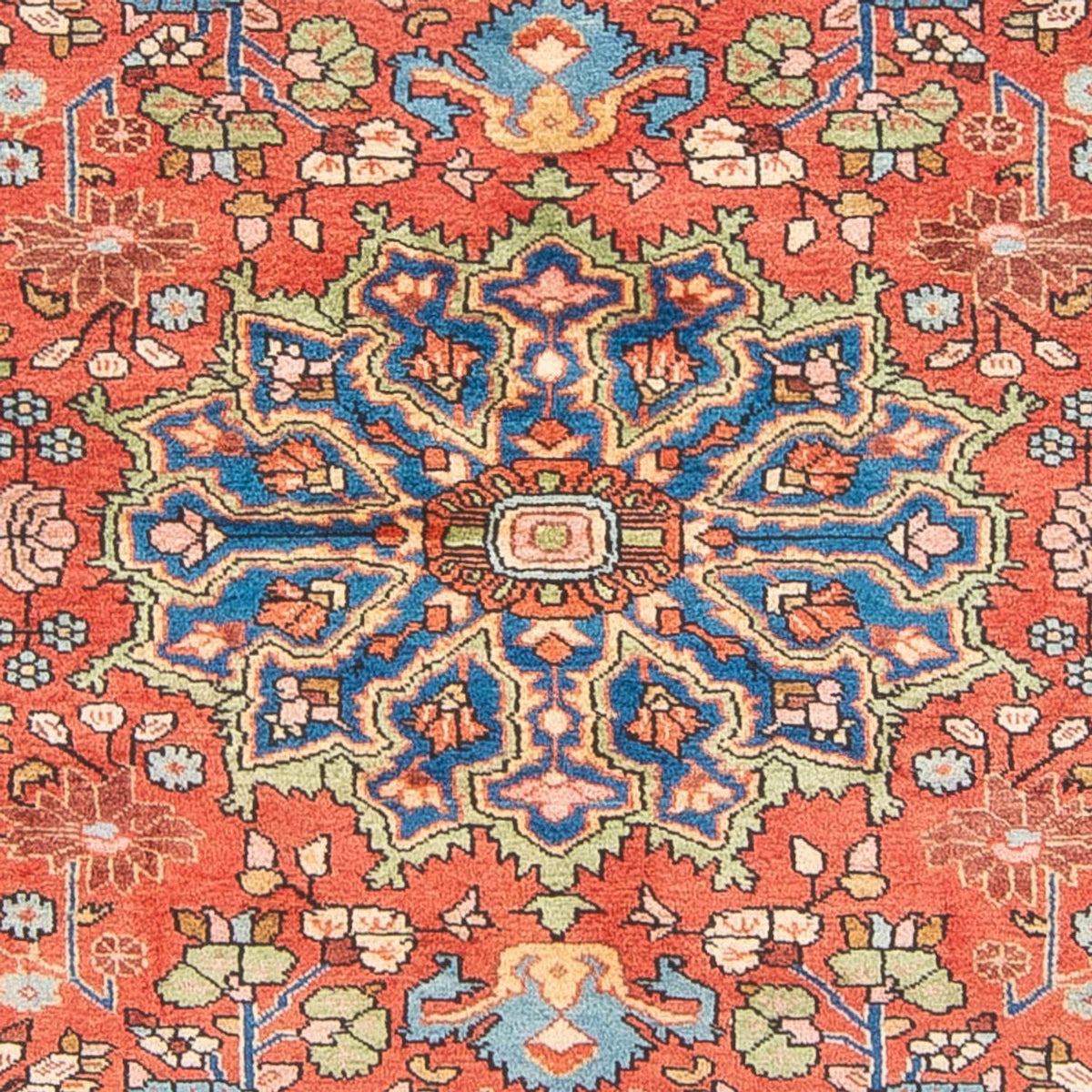 Perski dywan - Nomadyczny - 220 x 150 cm - jasna czerwień