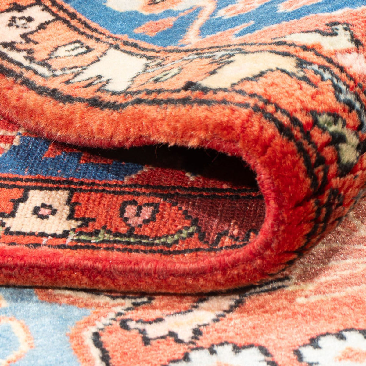 Perski dywan - Nomadyczny - 220 x 150 cm - jasna czerwień