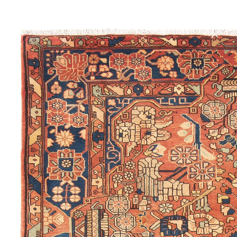 Perski dywan - Nomadyczny - 246 x 160 cm - pomarańczowy