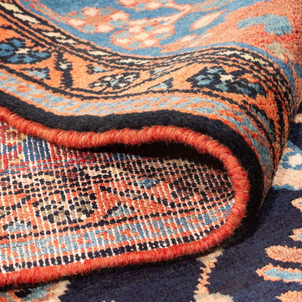 Perski dywan - Nomadyczny - 238 x 160 cm - ciemnoniebieski