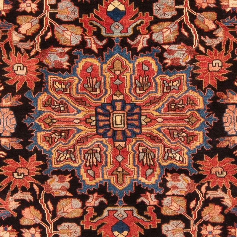 Perski dywan - Nomadyczny - 245 x 154 cm - bordowa czerwień