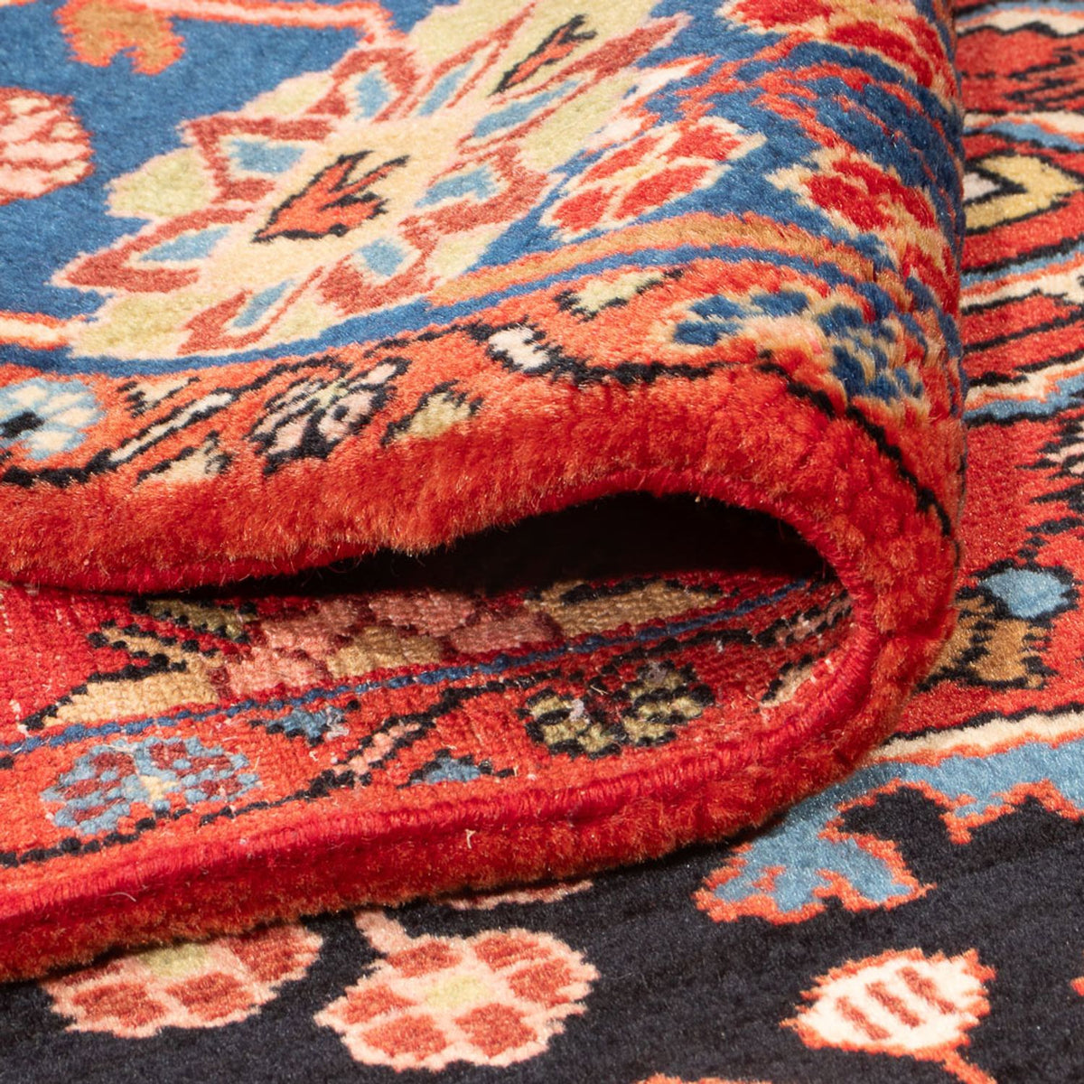 Perski dywan - Nomadyczny - 242 x 158 cm - jasna czerwień