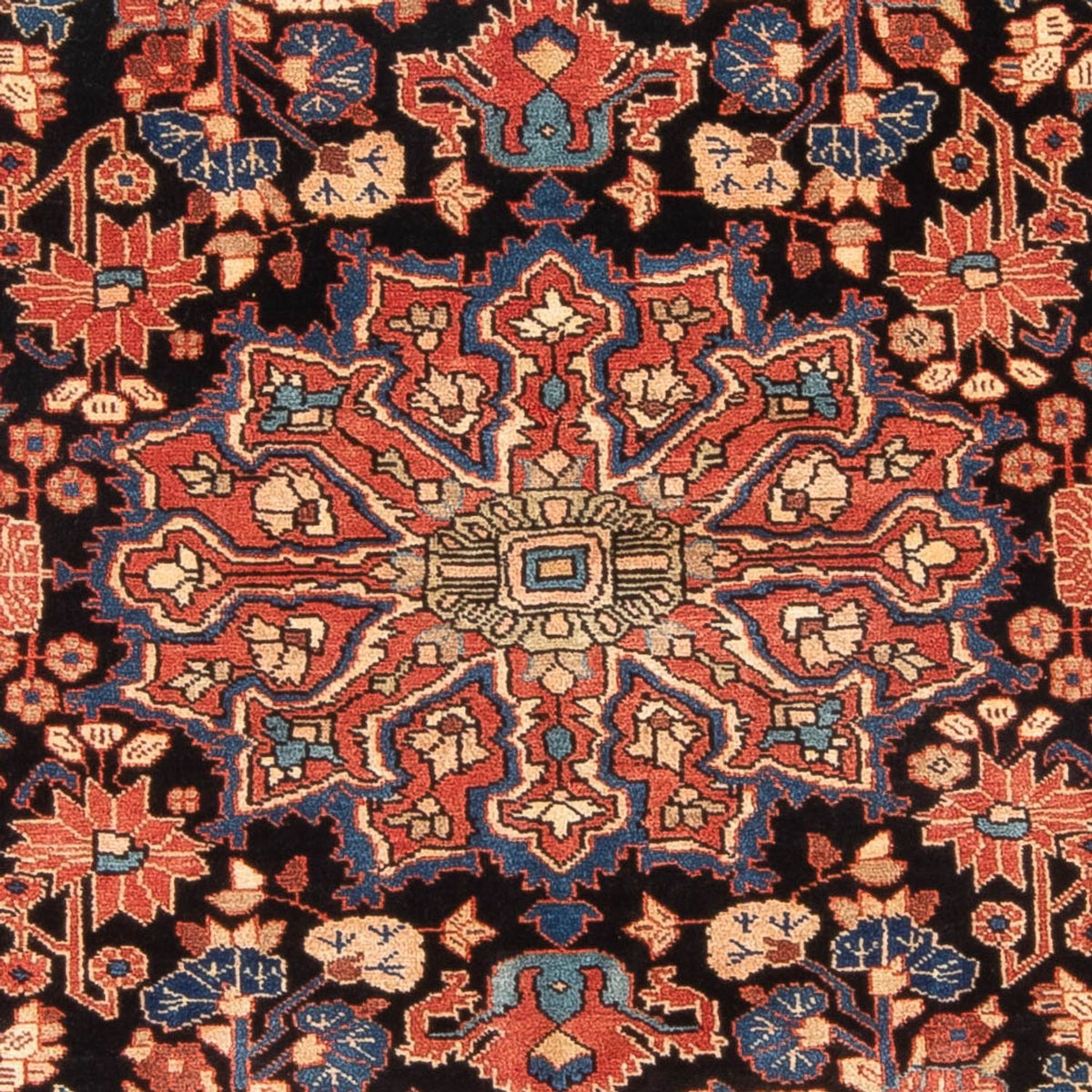 Perski dywan - Nomadyczny - 237 x 170 cm - jasna czerwień