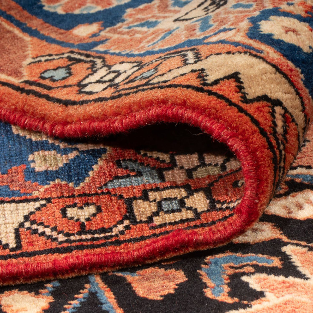 Perski dywan - Nomadyczny - 237 x 170 cm - jasna czerwień