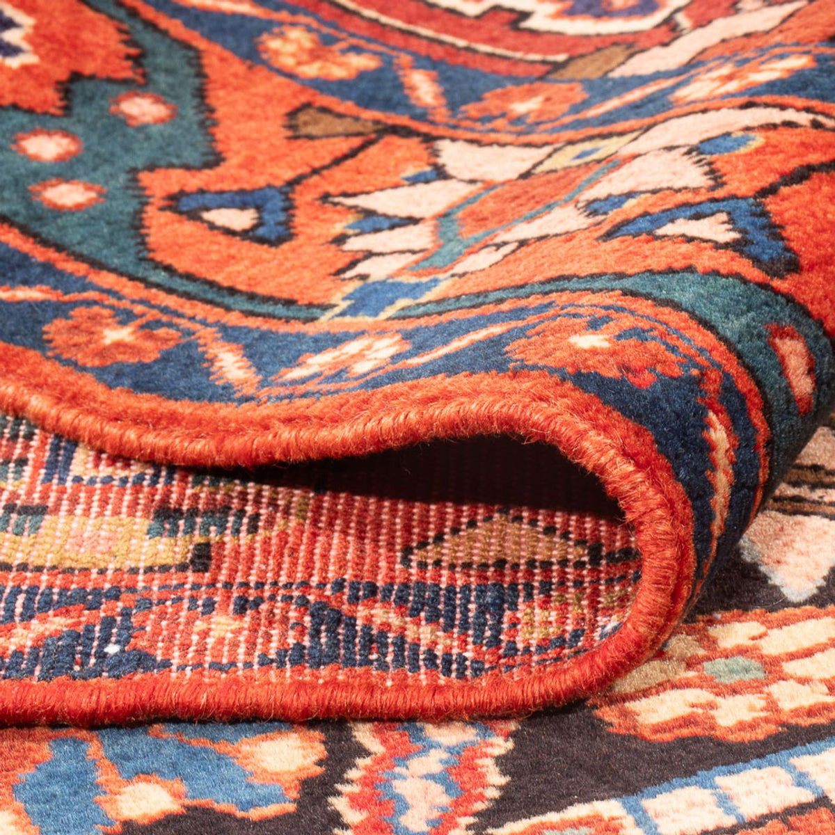 Perski dywan - Nomadyczny - 235 x 146 cm - czerwony