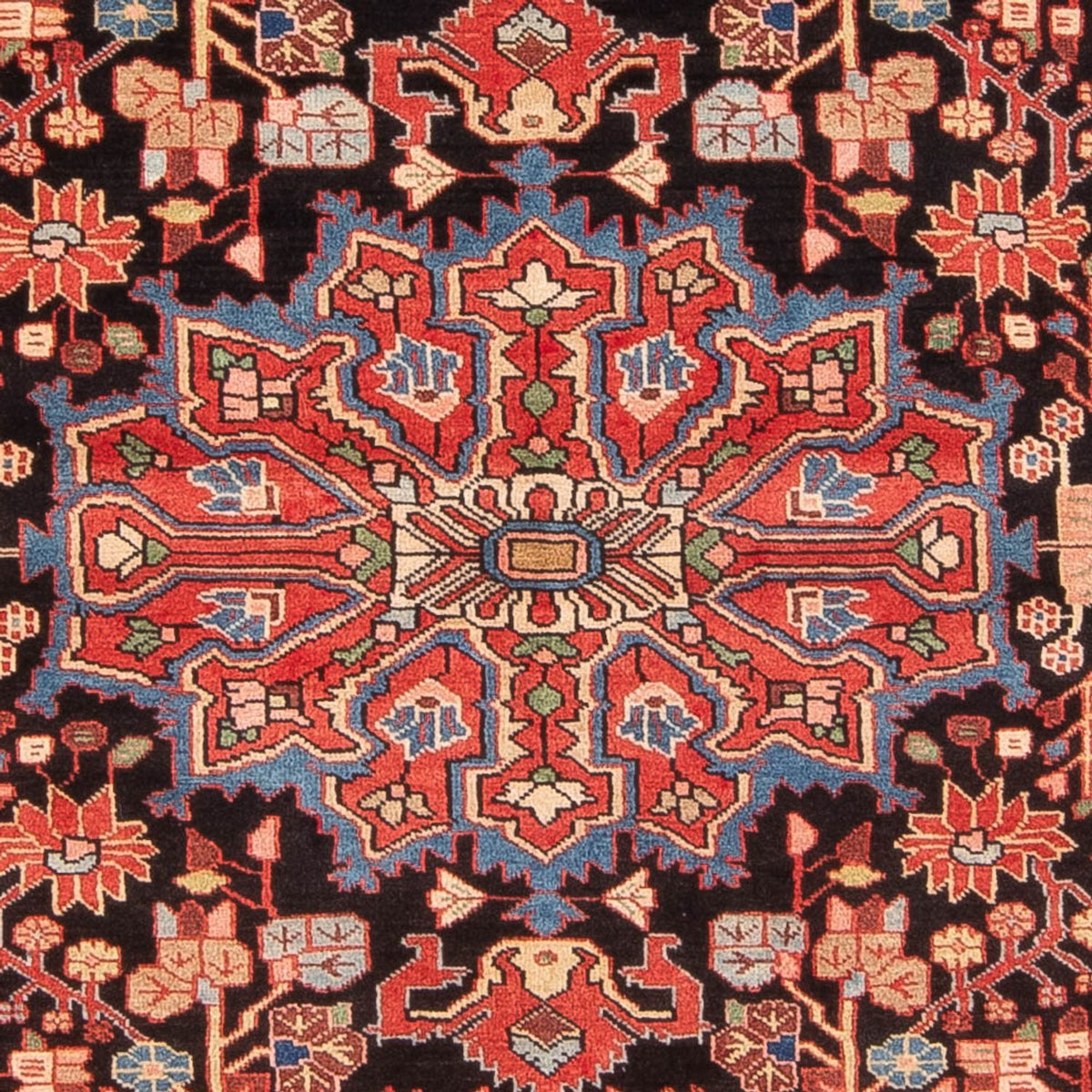 Perski dywan - Nomadyczny - 240 x 156 cm - jasna czerwień