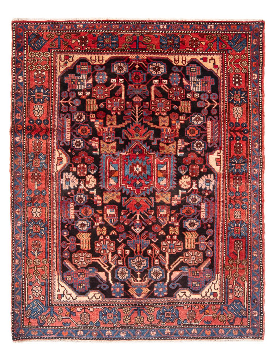 Perski dywan - Nomadyczny - 220 x 157 cm - ciemnoniebieski