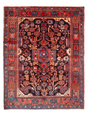 Perski dywan - Nomadyczny - 220 x 157 cm - ciemnoniebieski