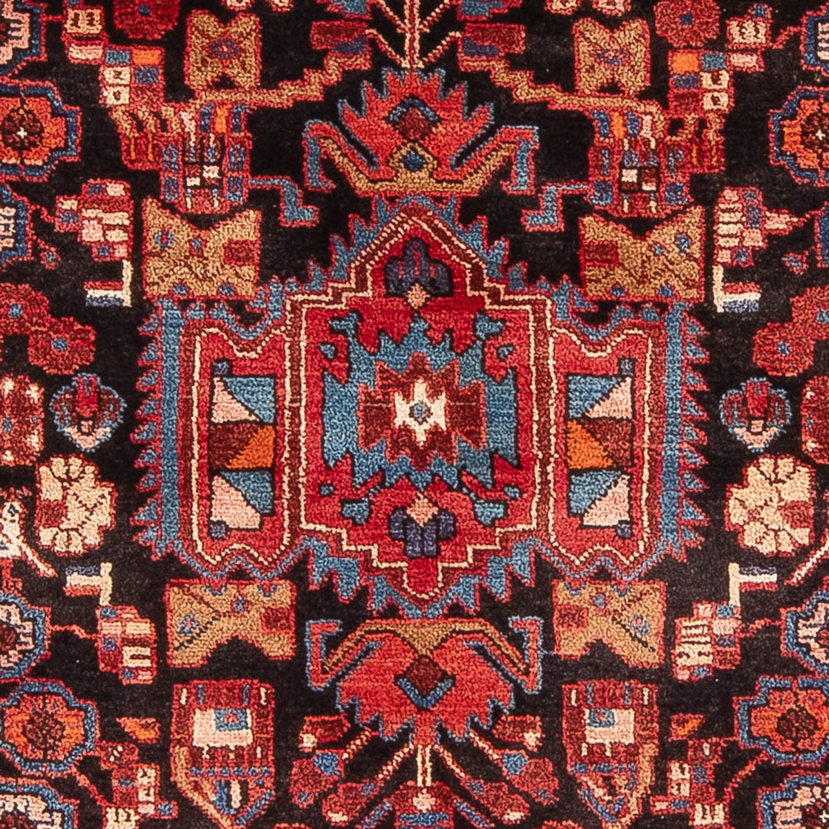Perski dywan - Nomadyczny - 220 x 157 cm - ciemnoniebieski