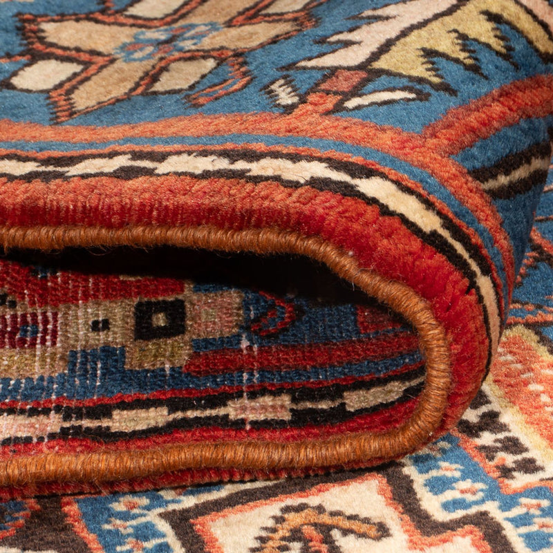 Perski dywan - Nomadyczny - 202 x 150 cm - niebieski