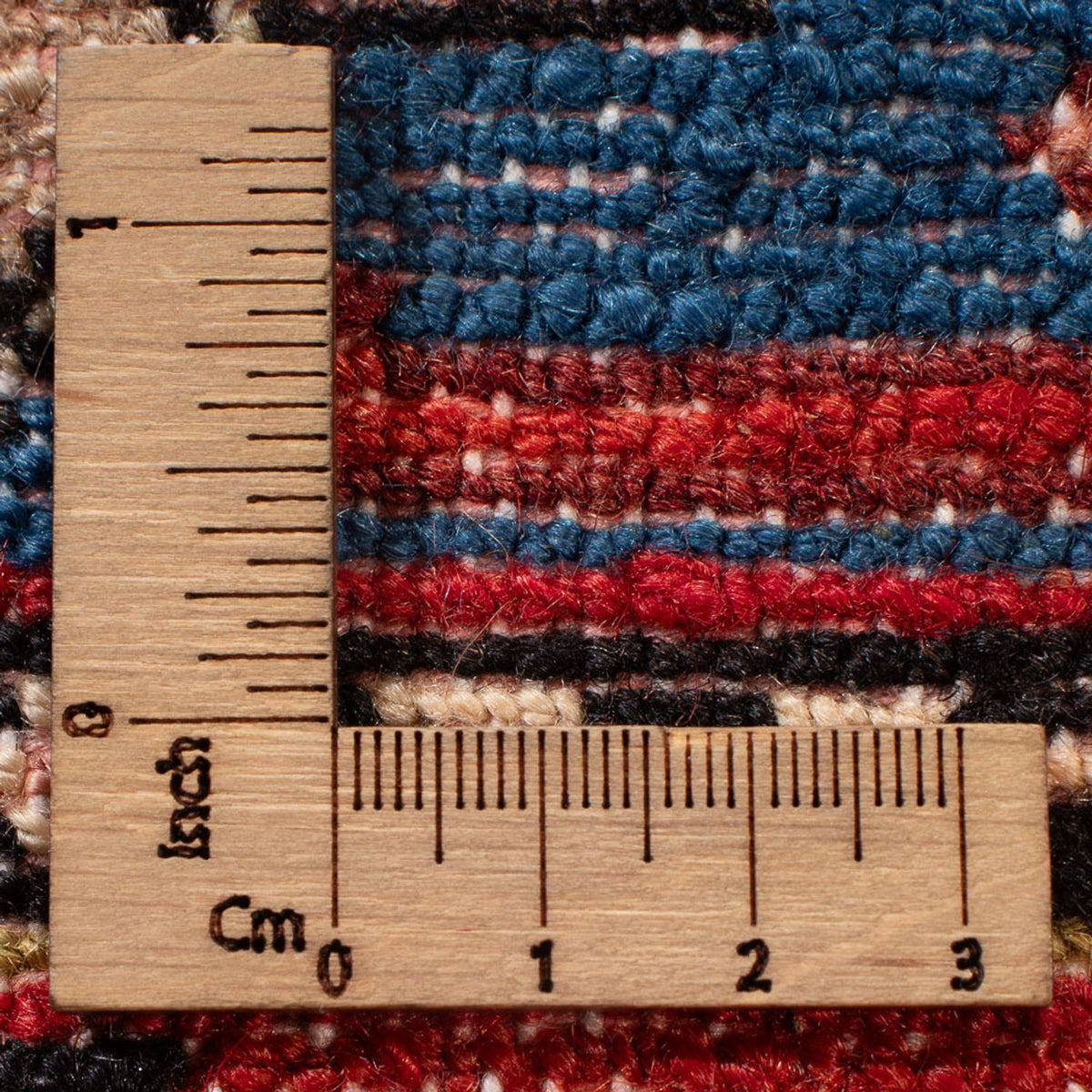 Perski dywan - Nomadyczny - 202 x 150 cm - niebieski