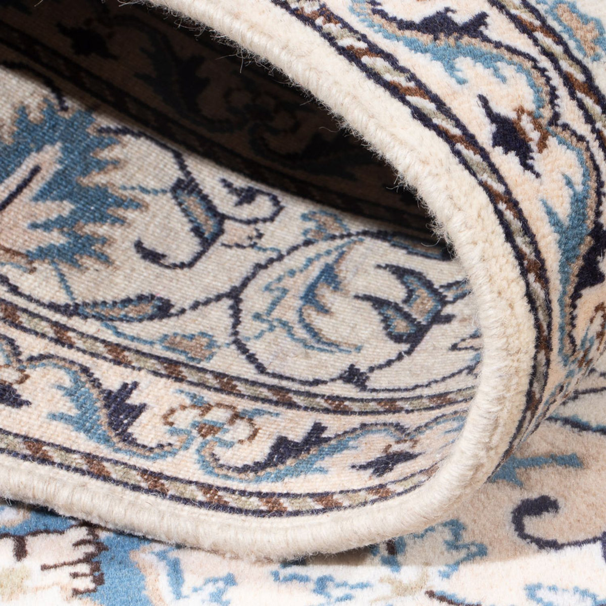 Dywan perski - Nain - Królewski - 190 x 150 cm - kremowy