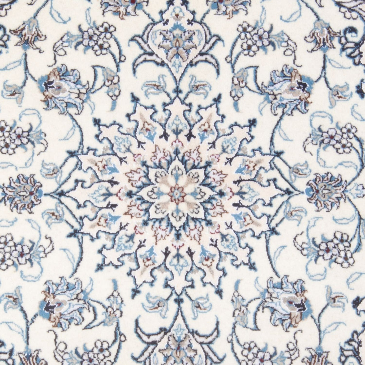 Dywan perski - Nain - Królewski - 197 x 146 cm - kremowy